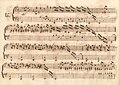 partitura manuscrita