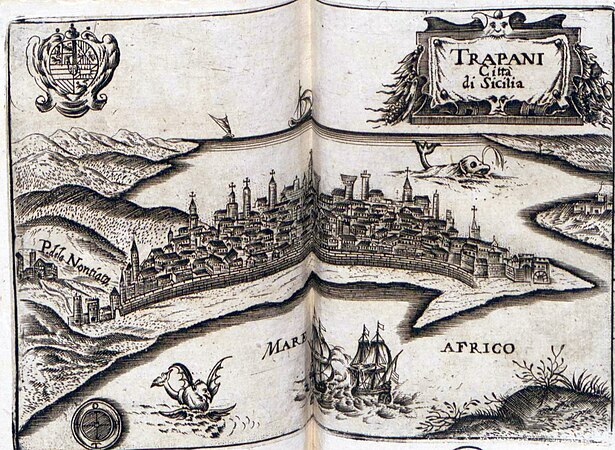 Parte seconda dell'itinerario d'Italia, doue si contiene la descrittione di Roma, 1647 – Trapani