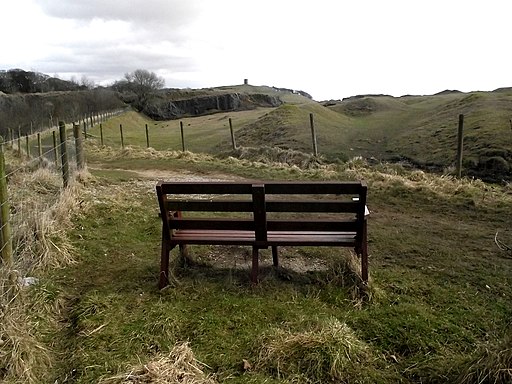 Seat with a view - geograph.org.uk - 2309129