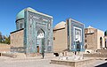 * Nomination Ustad Ali Nasafi Mausoleum, Unknown mausoleum №2 and Amir Burunduk Mausoleum, Shah-i-Zinda, Samarkand, Uzbekistan --Bgag 00:07, 20 January 2024 (UTC) * Promotion  Support Ok at 4MP. --Plozessor 05:17, 20 January 2024 (UTC)