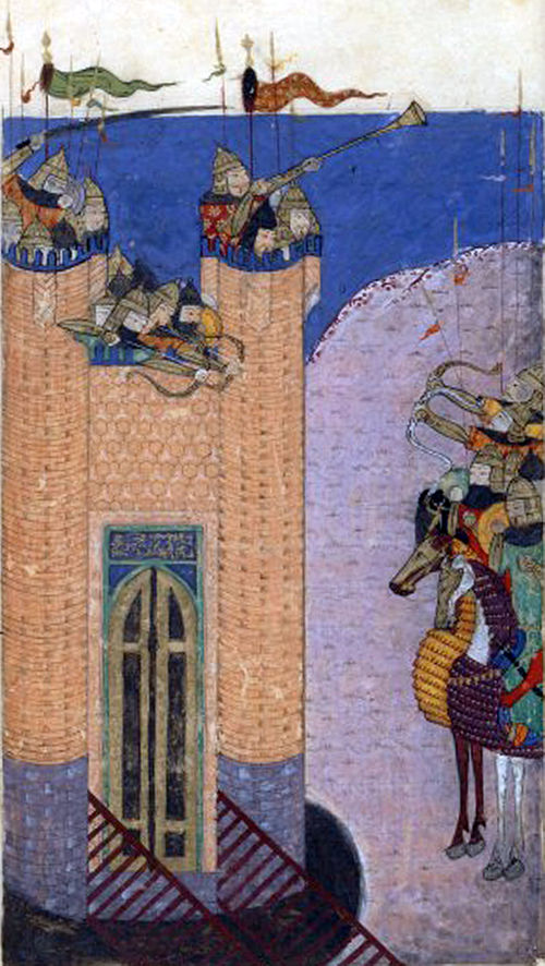 Siege of Alamut by Mongols (1256)