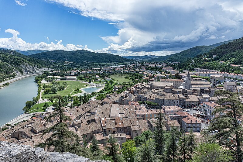 File:Sisteron - Vue de la Citadelle.jpg