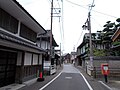 The site of Koyanose-juku East Gate 木屋瀬宿東搆口跡