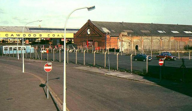 Site of Queen's Quay station in 1988