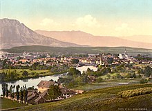 Anblick von Südwesten um 1900