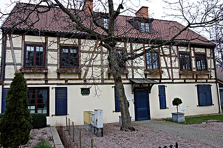 Spanish Manor (Dwór Hiszpański), one of the 18th-century manors of the Przebendowski family