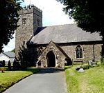 South side of St Cadog Parish Church, Llangadog - geograph.org.uk - 3331830.jpg