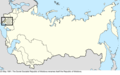 Map of the change to the Soviet Union on 23 May 1991.