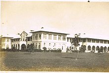 St. Paul's Hospital Iloilo (circa 1920). Established during the American colonial period in 1911 by the Daughters of St. Paul or Chartres, it is the oldest existing hospital under the said Roman Catholic order in the Philippine islands.