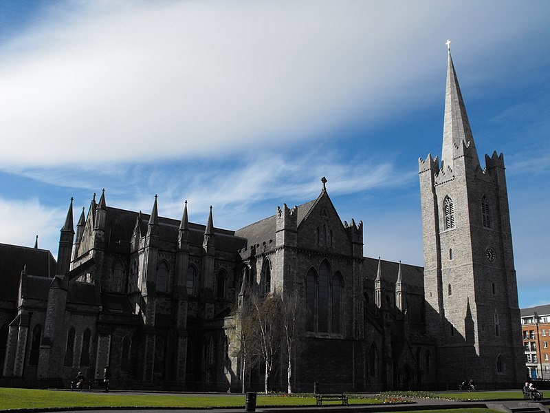 File:St Patrick´s Cathedral - Dublin - Ireland - panoramio.jpg