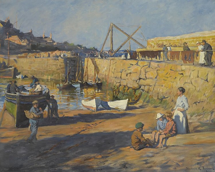 File:Stanhope Forbes Low Tide at Mousehole.jpg