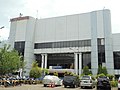 Tampak depan stasiun Surabaya Kota, tahun 2020