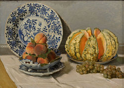 Claude Monet: Still Life with Melon