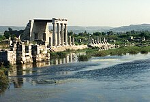 Il portico (stoà) dell'agorà di Mileto