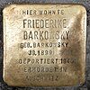 Stolperstein Friederike Barkowsky Badstraße 58 0056.jpg