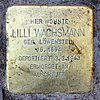 Stolperstein Johann-Georg-Str 16 (Halsee) Lilli Wachsmann.jpg