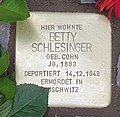 Betty Schlesinger, Mainzer Straße 12, Berlin-Wilmersdorf, Deutschland