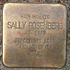 Stolperstein Mittelweg 16 (Sally Rosenberg), Hamburg-Rotherbaum.JPG