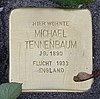 Stolperstein Motzstr 82 (Wilmd) Michael Tennenbaum.jpg