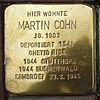 Stolperstein für Martin Cohn