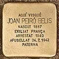 Stolperstein für Joan Peiro Belis (Mataró).jpg