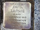 Stolperstein Johanna Kaufmann
