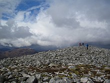 Stony summit of Càrn nan Gobhar