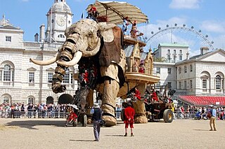 <span class="mw-page-title-main">The Sultan's Elephant</span> Show by the Royal de Luxe theatre company