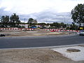 English: Building the platform of the future bus line from Sucy - Bonneuil to Pompadour, in Bonneuil-sur-Marne, Val-de-Marne, France. Français : Travaux de la plate-forme du futur TCSP Pompadour - Sucy-Bonneuil, à Bonneuil-sur-Marne, Val-de-Marne, France.