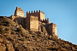 Le château de Tabernas (es).