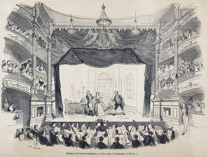 File:Théâtre de l'Opéra-Comique, une scène d'Angélique et Médor, L'Illustration, 19 Juin 1843 – Gallica btv1b85274487 (adjusted).jpg