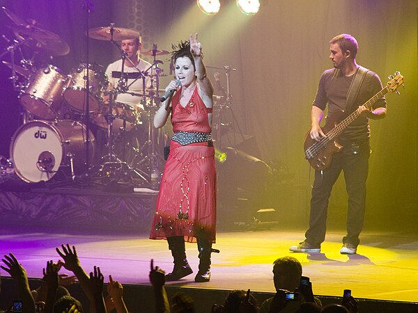 Photo The Cranberries via Wikidata