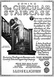 <i>The Circular Staircase</i> (film) 1915 film by Edward LeSaint