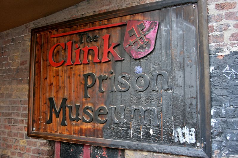 File:The Clink prison museum sign.jpg