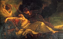 The Death of Dido by Joshua Reynolds 1781 The Death of Dido (1781); Joshua Reynolds.jpg