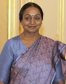The Speaker, Lok Sabha, Smt. Meira Kumar in 2010.jpg