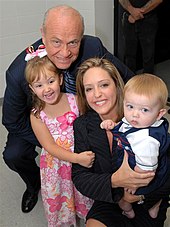 Fred and Jeri Thompson with their children in September 2007