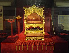 Throne of Kandyan Sinhalese Monarchs.