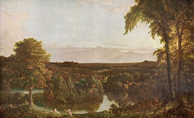 Thomas Cole, Catskillvuoret, 1837.