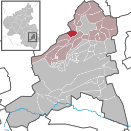 Läget för Tiefenthal i Landkreis Bad Dürkheim