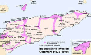 Timor - Indonesisk invasion de2018.png