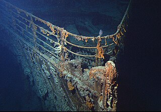 Wreck of the <i>Titanic</i> Shipwreck in the North Atlantic Ocean