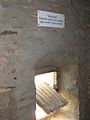 „Todesorgel“ in der Wehrmauer der Kirchenburg