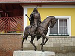 Ruiterstandbeeld van Francis II Rákóczi, Tokaj