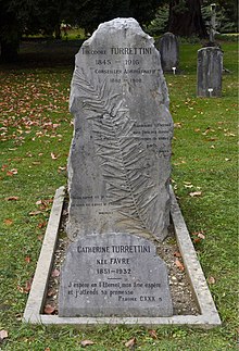 Grav af Théodore og Catherine Turrettini, Kings Cemetery, Geneva.jpg