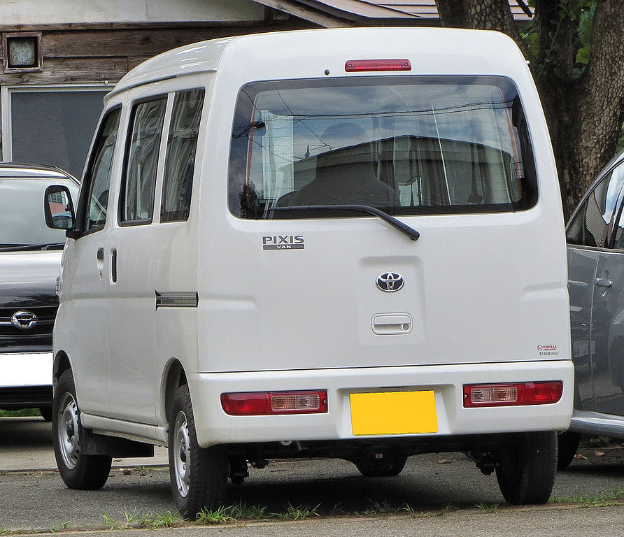 ファイル:Toyota Pixis Van Special S331M Rear.JPG - Wikipedia