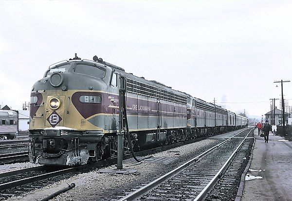 The Lake Cities, stopped at Huntington, IN on December 21, 1969