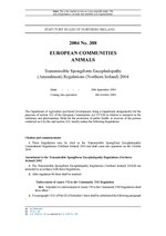 Fayl:Transmissible Spongiform Encephalopathy (Amendment) Regulations (Northern Ireland) 2004 (NISR 2004-388).pdf üçün miniatür