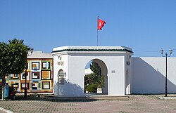 Gate of the Lamta Archaeological Museum