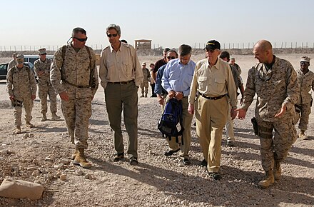 Senator Kerry in Iraq, September 2005